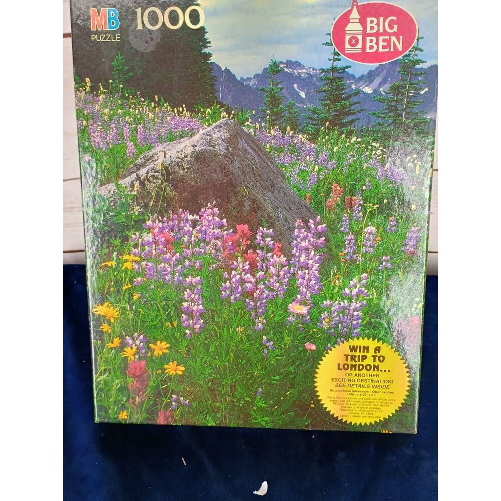 MB Puzzle‎ Big Ben 50th Anniversary 1000 piece NEW Dead Horse Creek, WA